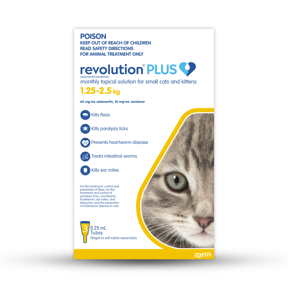 Revolution for kittens shop under 5 lbs