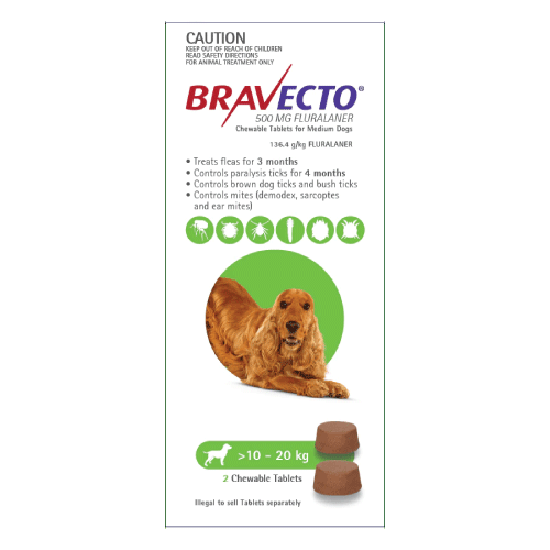 Bravecto Medium Dogs pack