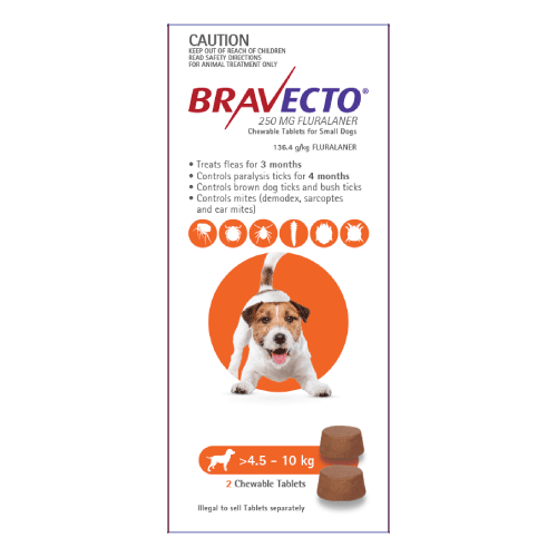 Bravecto Small Dogs pack